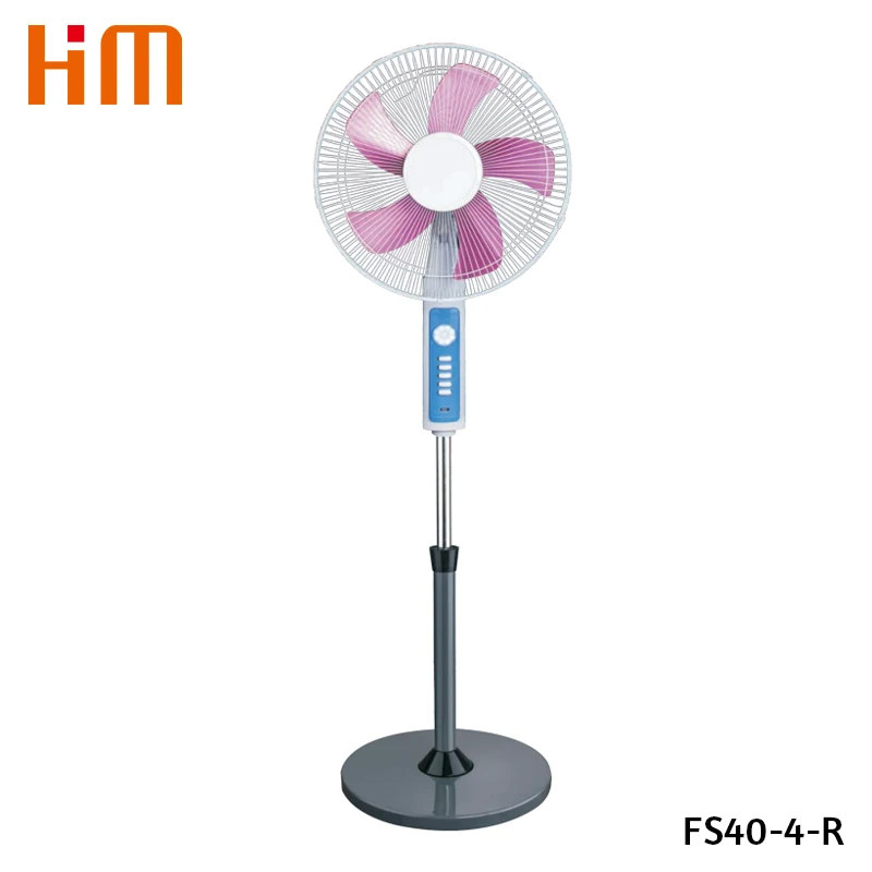 Ventilateur sur pied rechargeable de 16 pouces