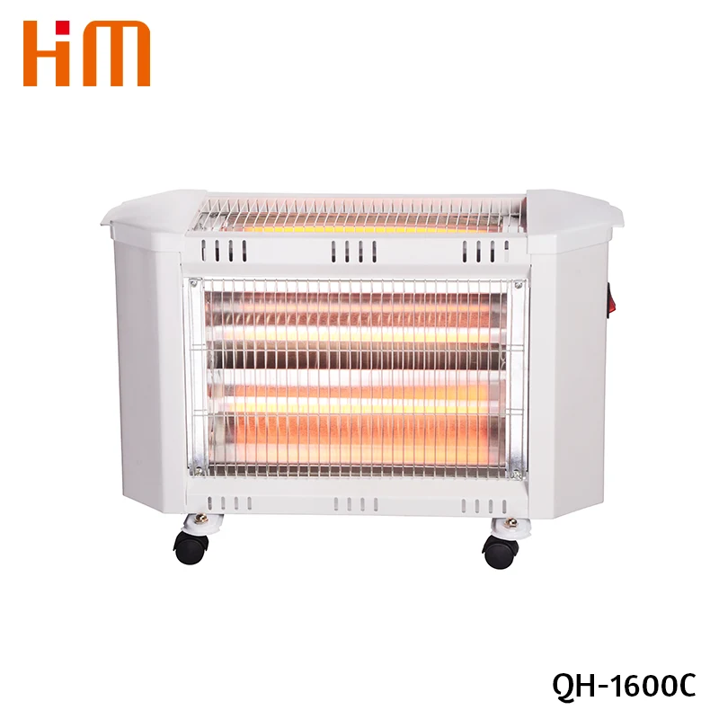 Chauffage Quartz 2 Faces 4 Barres 1600W