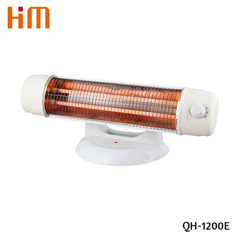 Chauffage Quartz de Bureau 3 Barres 1200W