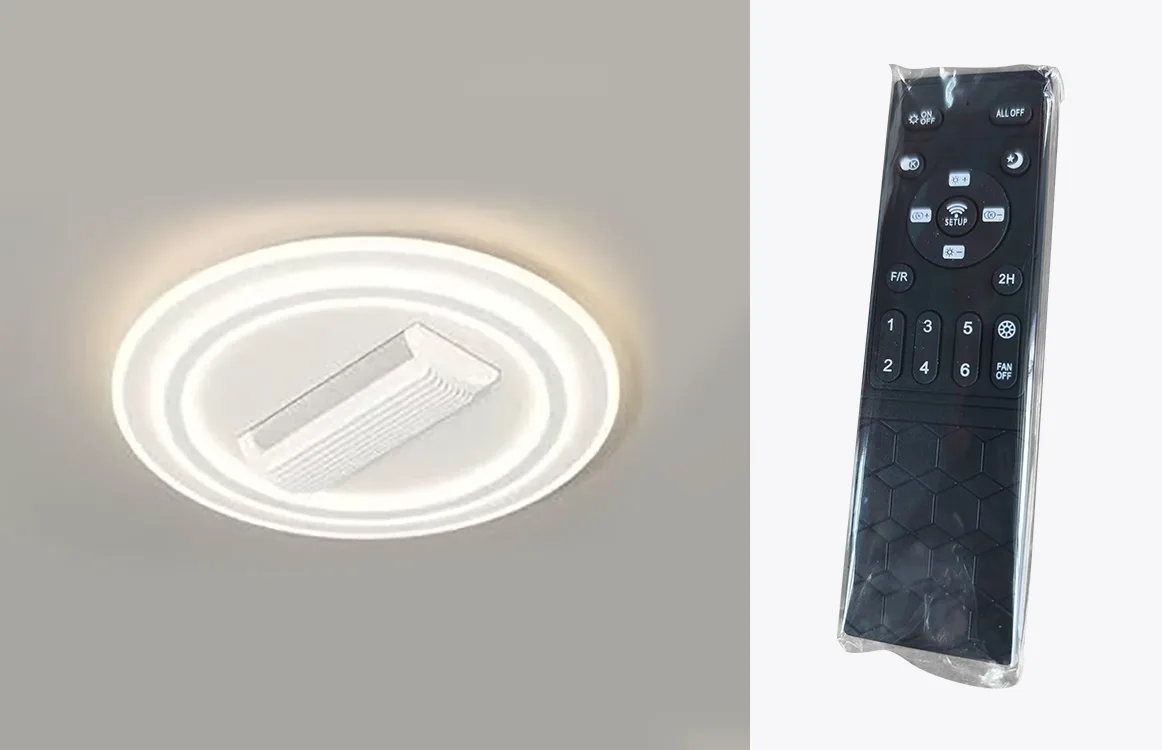 DC Bladeless Ceiling Fan With Light & Remote Control